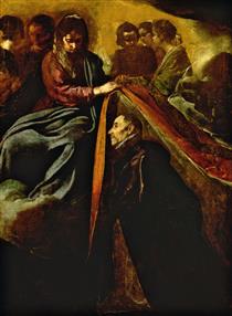 Imposition de la chasuble à Saint Ildefonse - Diego Vélasquez
