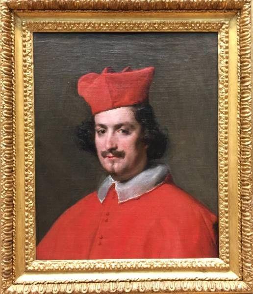 Portrait of Cardinal Camillo Astali Pamphili, 1650 - Diego Velázquez