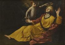 The death of St. Cecilia - Ніколя Турньє