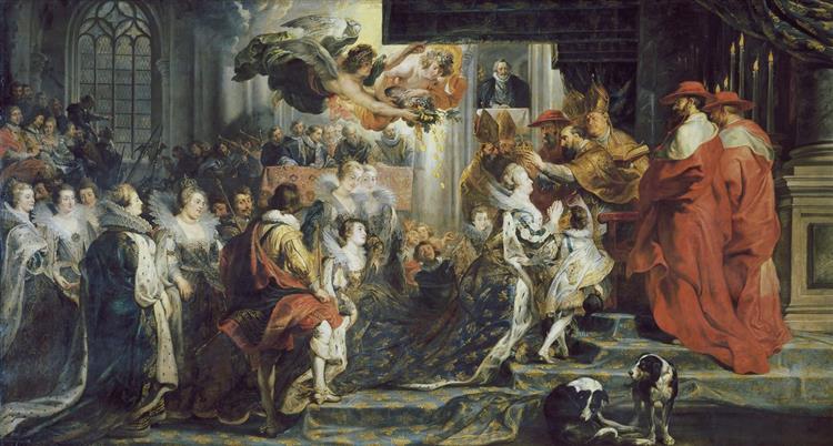 Coronation of Marie de Medici, 1622 - 1624 - Питер Пауль Рубенс