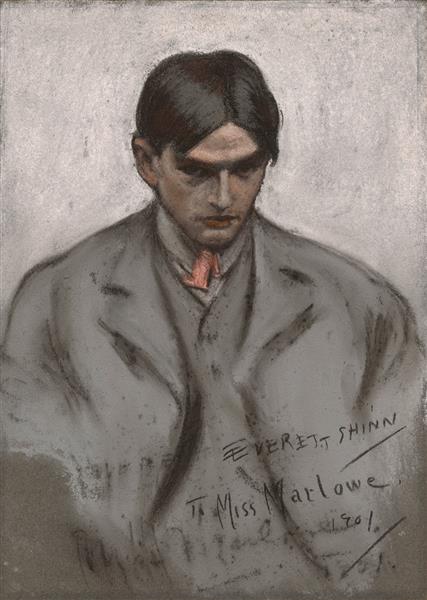 Self-Portrait, 1901 - Еверет Шинн