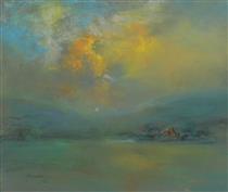 Sunset over the Hills - Glenn Cooper Henshaw