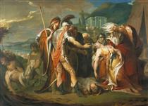 King Lear Weeping over the Dead Body of Cordelia - Джеймс Баррі