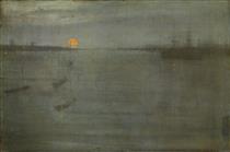 Nocturne: Blue and Gold – Southampton Water - James Abbott McNeill Whistler
