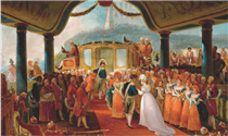 Landing of Empress Dona Leopoldina - Jean-Baptiste Debret