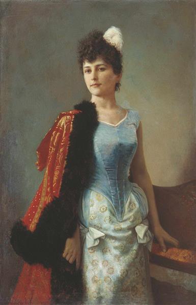 Portrait of a Lady - Carl Wenig
