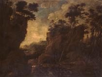 Landscapes with Two Figures - Benito Manuel Agüero