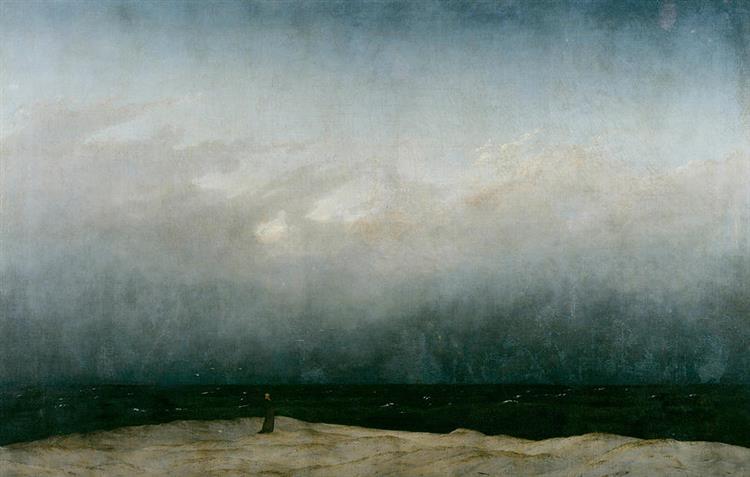 Le Moine au bord de la mer, 1808 - 1810 - Caspar David Friedrich