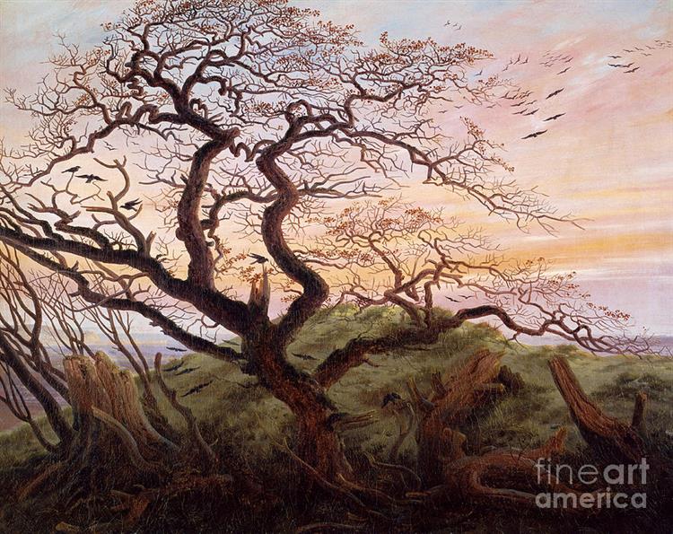 The Tree of Crows, 1822 - Caspar David Friedrich