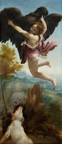Jupiter and Ganymede - Antonio da Correggio