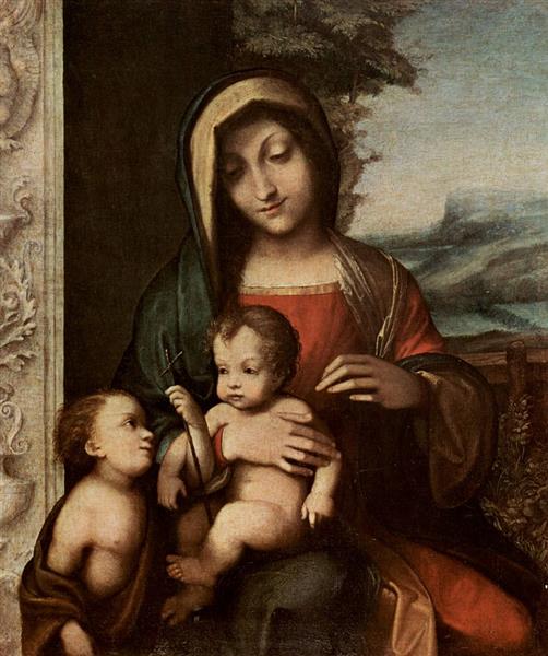 Madonna Bolognini - Antonio Allegri da Correggio