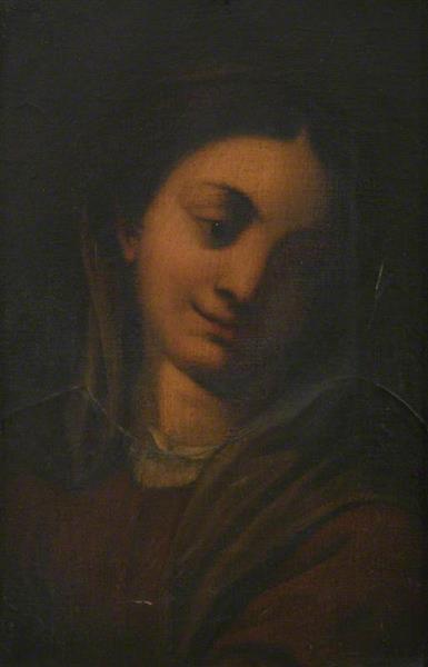 Head of the Virgin - Antonio Allegri da Correggio