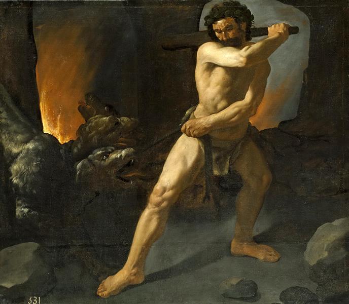 Hercules and Cerberus - Francisco de Zurbaran