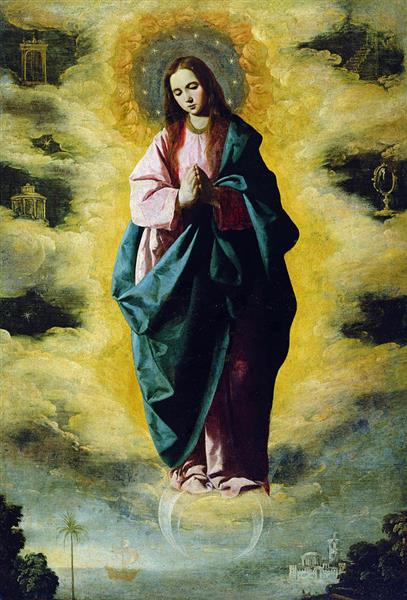 The Immaculate Conception, c.1630 - 1635 - 法蘭西斯科·德·祖巴蘭