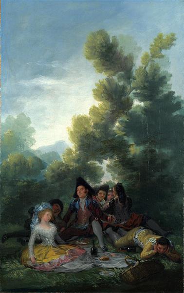 The Picnic, 1788 - Francisco Goya