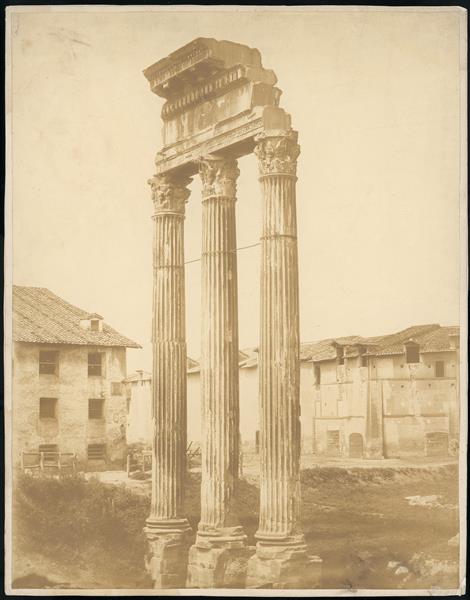 Roman ruins, 1860 - 1865 - Giacomo Caneva
