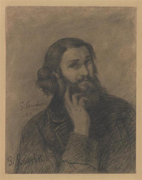 Self Portrait - Gustave Courbet