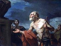 Diogenes Asking for Alms - Jean-Bernard Restout