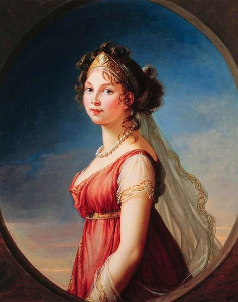 Luise von Mecklenburg-Strelitz, Queen of Prussia - Élisabeth Vigée Le Brun