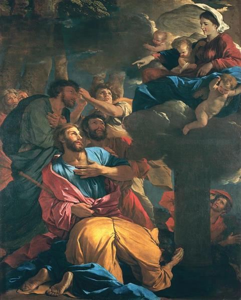 The Apparition of the Virgin the St. James the Great, c.1629 - Nicolas Poussin