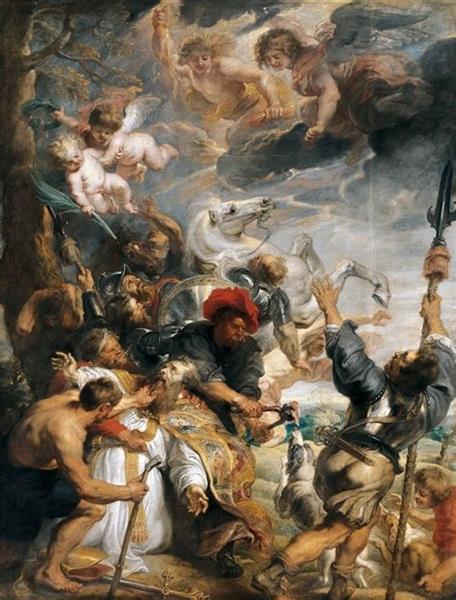 The Martyrdom of St. Livinus, 1633 - Питер Пауль Рубенс