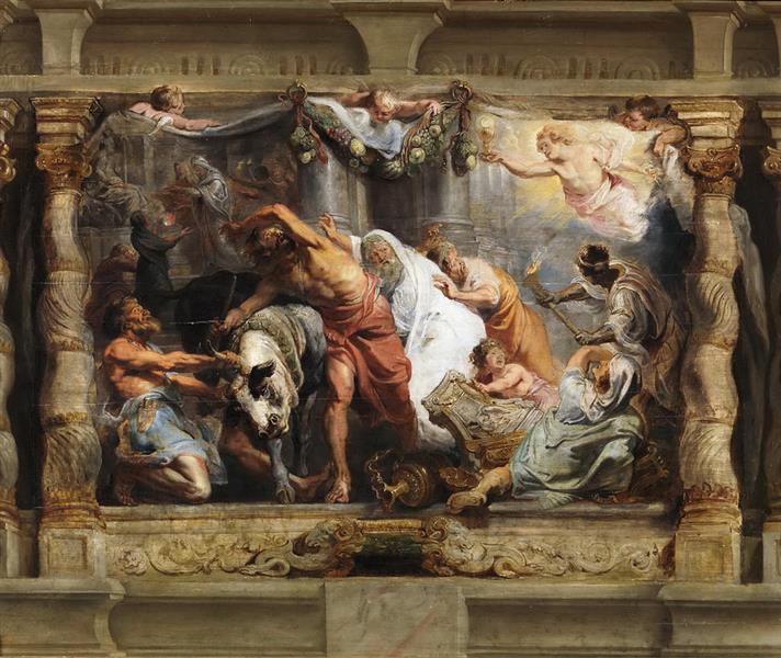 Triumph of the Eucharist over Idolatry - Pierre Paul Rubens