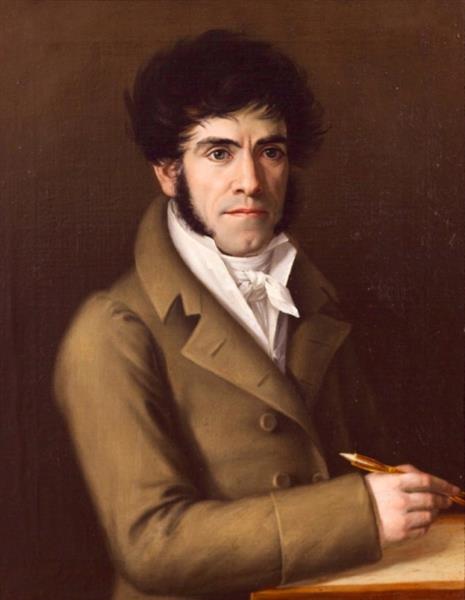 Self-portrait, 1818 - Rafael Tegeo