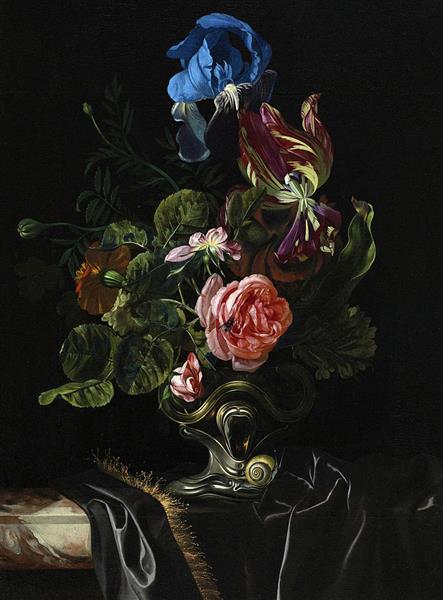 Flower Still Life - Willem van Aelst