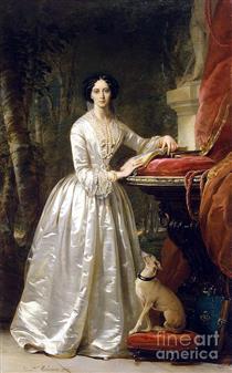 Portrait of Grand Duchess Maria Alexandrovna - Christina Robertson