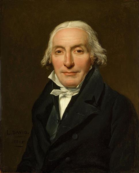 Portrait of Jean-Pierre Delahaye - Жак Луи Давид