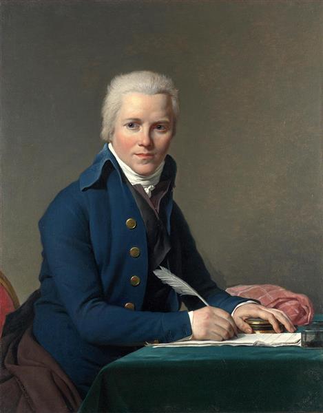 Portrait of Jacobus Blauw - Жак-Луї Давід