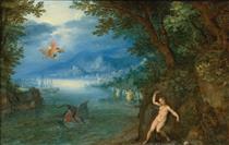 Perseus and Andromeda - Jan Brueghel, o Velho