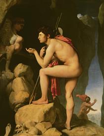 Édipo e a Esfinge - Jean-Auguste Dominique Ingres