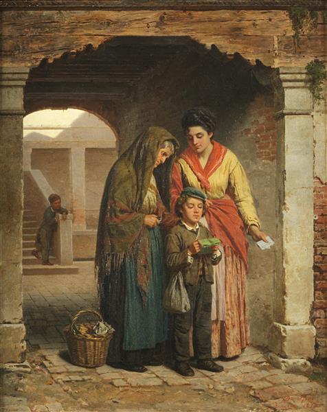 The illiterates, 1873 - Luigi Da Rios