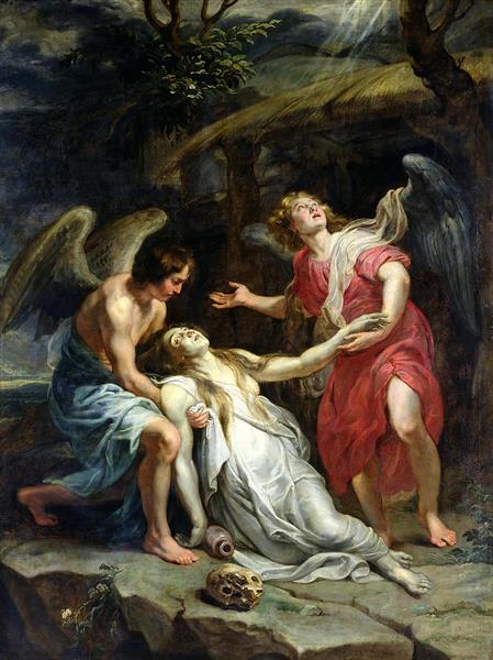 Ecstasy of Mary Magdalene - Питер Пауль Рубенс
