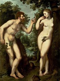 Adam and Eve - 魯本斯
