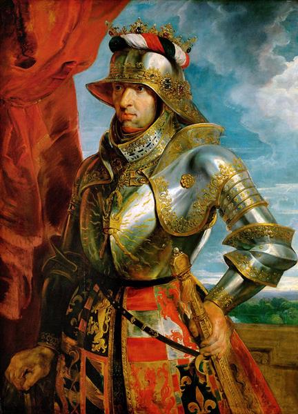 Emperor Maximilian I - Pierre Paul Rubens