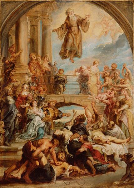 The Miracles of Saint Francis of Paola - Pierre Paul Rubens