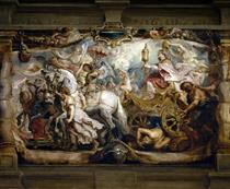 El triunfo de la Iglesia - Peter Paul Rubens