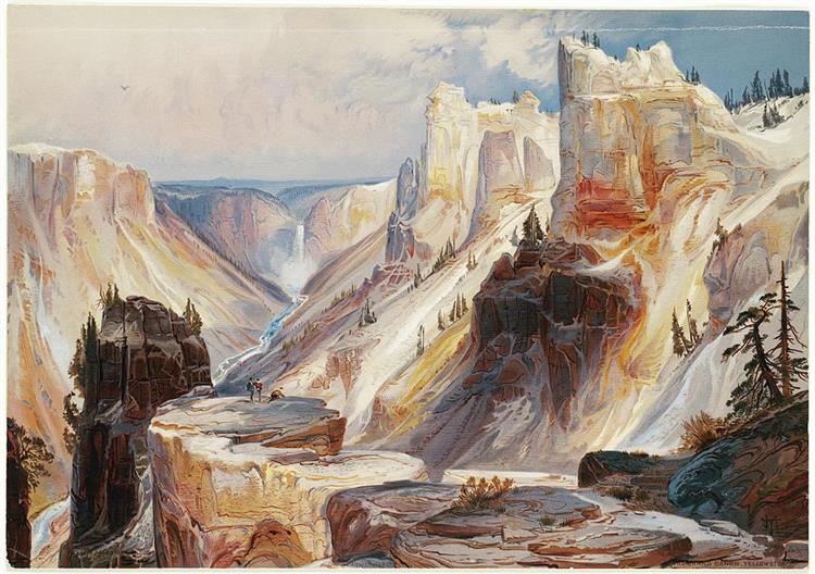 The Grand Canyon Yellowstone - Томас Моран