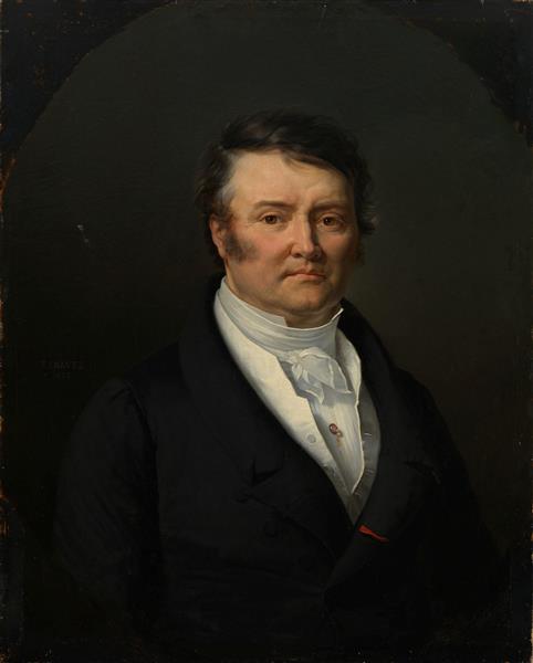 Portrait of a man, 1828 - Франсуа-Жозеф Навез