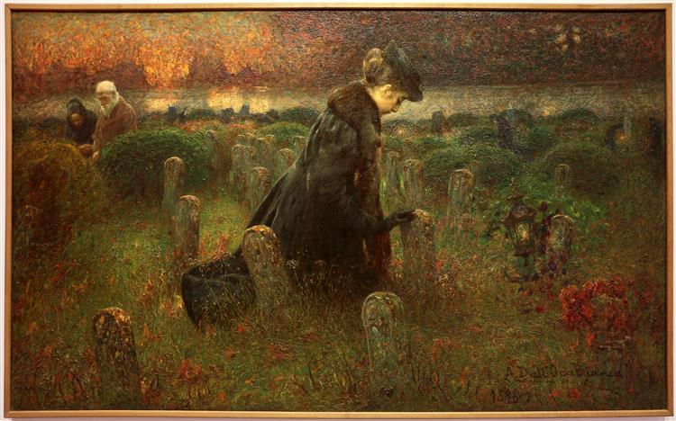 The loves of souls, 1898 - Анджело Далль’Ока Бьянка