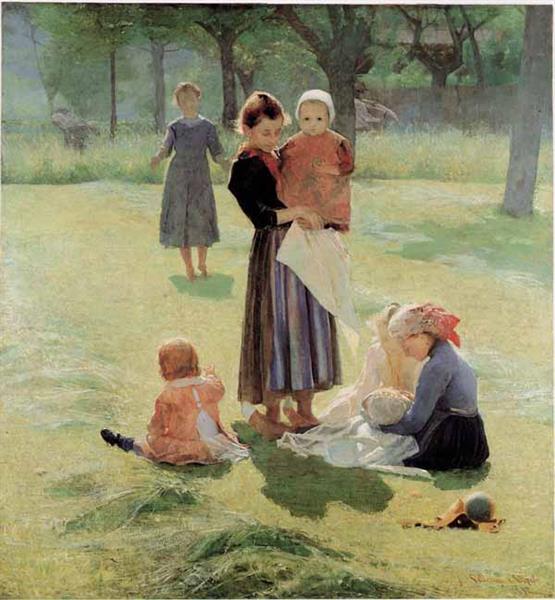 Mommy, 1892 - Pellizza da Volpedo
