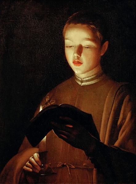 The Young Singer, c.1640 - c.1645 - 喬治．德．拉圖爾