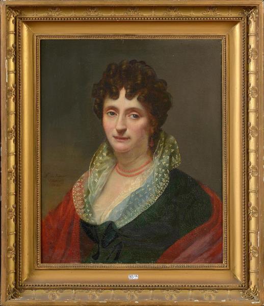 Portrait de dame - Adèle Romany