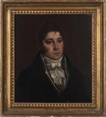 PORTRAIT OF WILLIAM FULLER, THE FIRST PRIZE FIGHTER IN AMERICA - Charles Cromwell Ingham