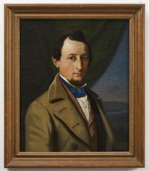 Portrait of Lyman Parsons Frisbee - Charles Nahl