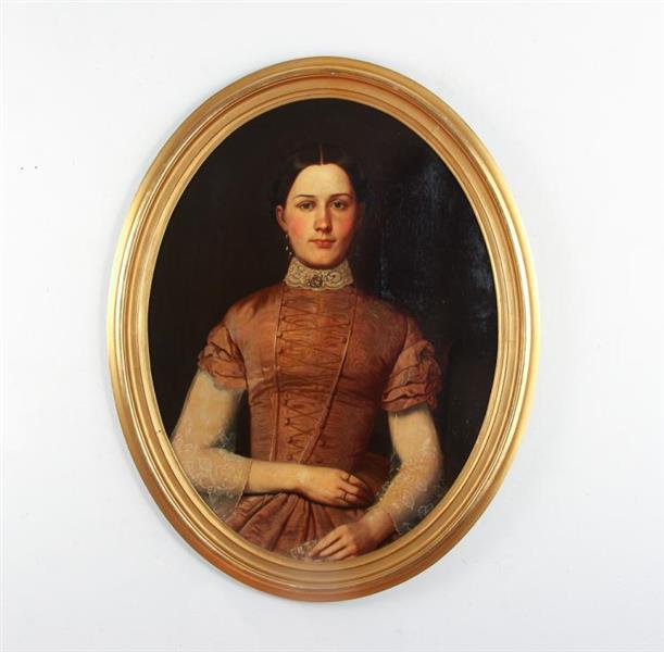Portrait of Harriet Antoinette Beers - Charles Nahl