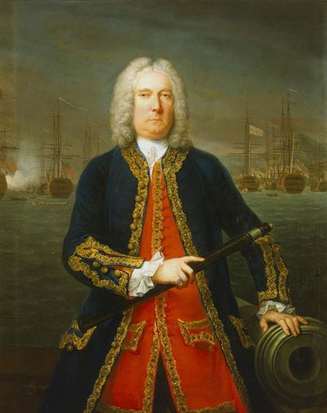 Admiral Thomas Mathews, 1743 - Claude Arnulphy