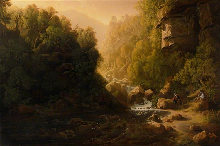The Mountain Torrent - Francis Danby